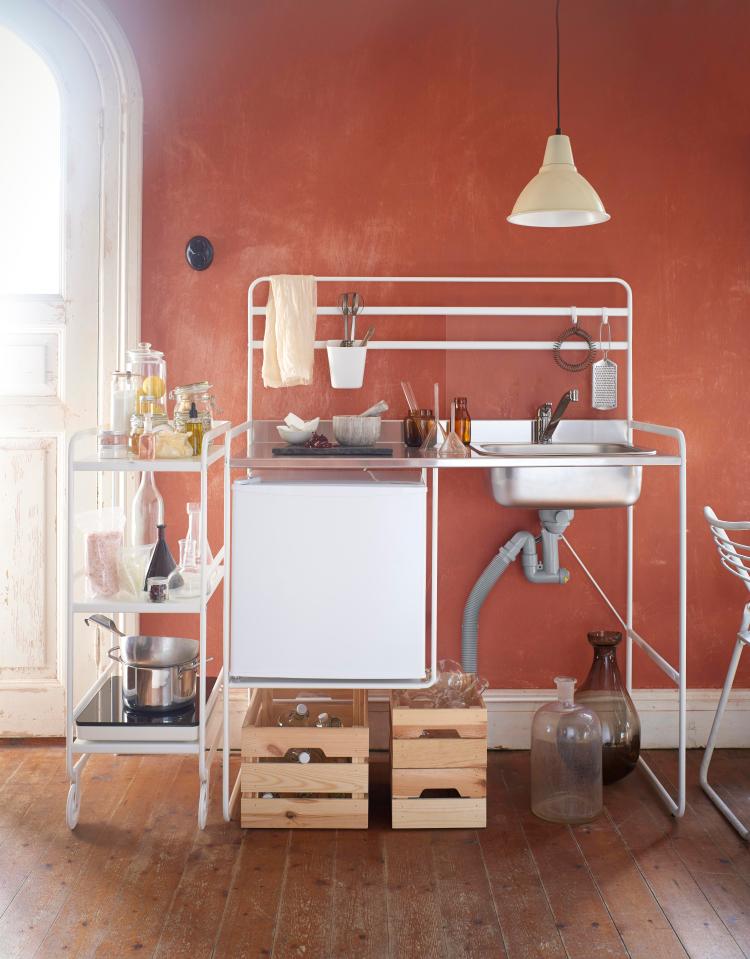  Ikea's mini-kitchen might be ideal for a Wee House