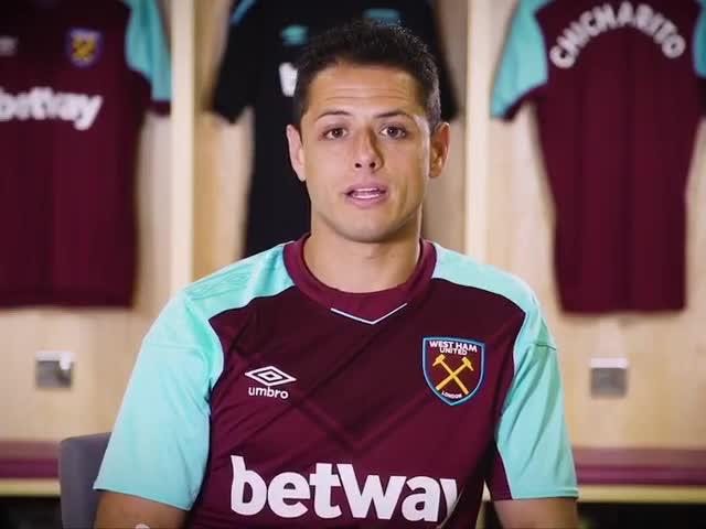  Javier Hernandez scored 34 times in two seasons for West Ham