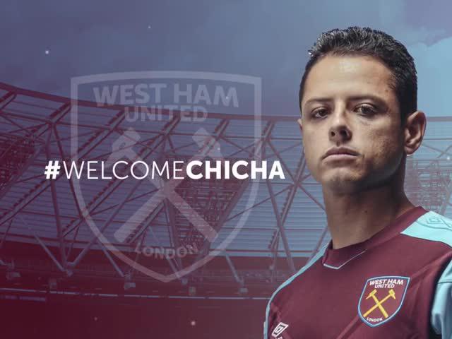  Javier Hernandez has completed his move to West Ham