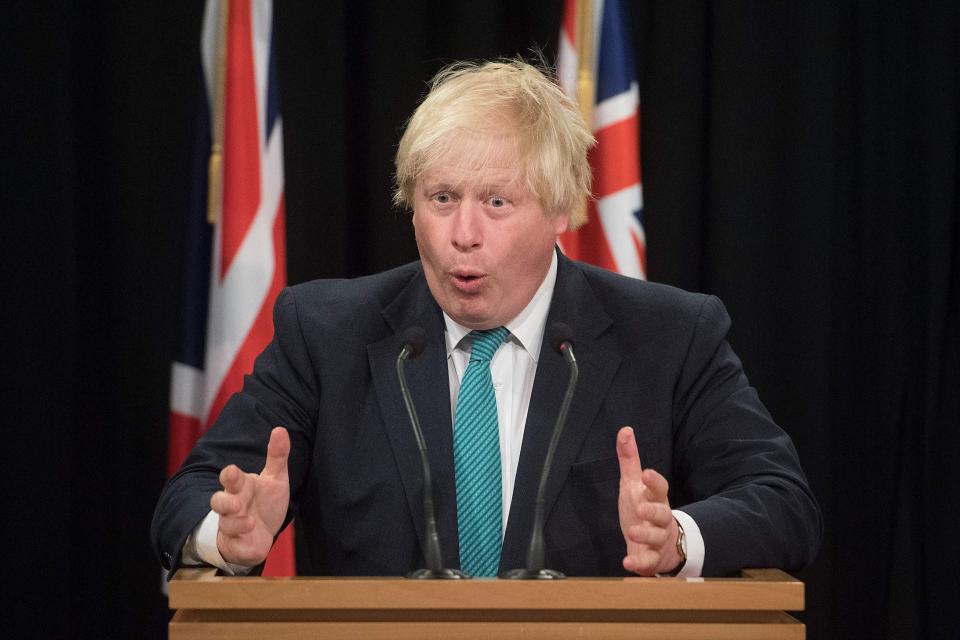  Boris Johnson dismissed a potential bid to be PM