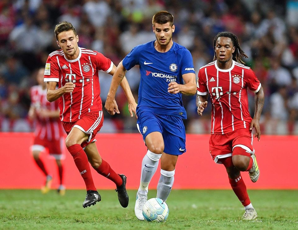  Alvaro Morata claimed an assist by setting up Michy Batshuayi for Chelsea's second