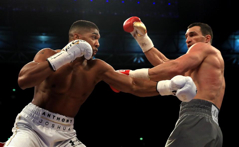 The US audience may get to see Anthony Joshua and Wladimir Klitschko do it all over again in Las Vegas