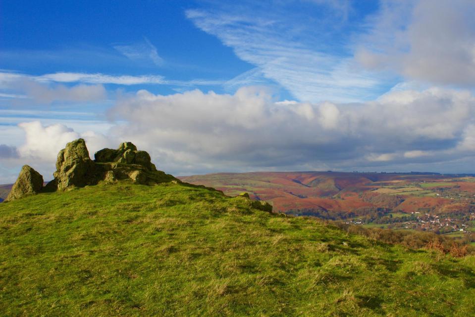  The green hills of Shropshire, which sits on the English Welsh border, photographed by Rich Matthews