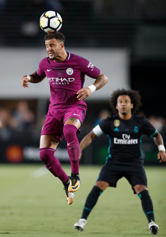 Kyle Walker forms a large part of Man City's £219m transfer spend