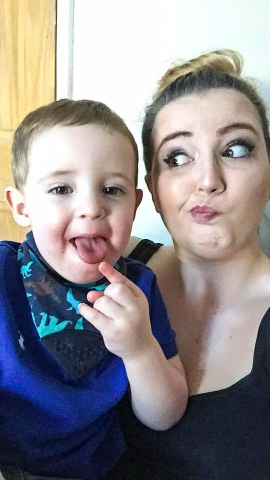  The worn-out mum threatened to put her terror tot up for sale after making the discovery