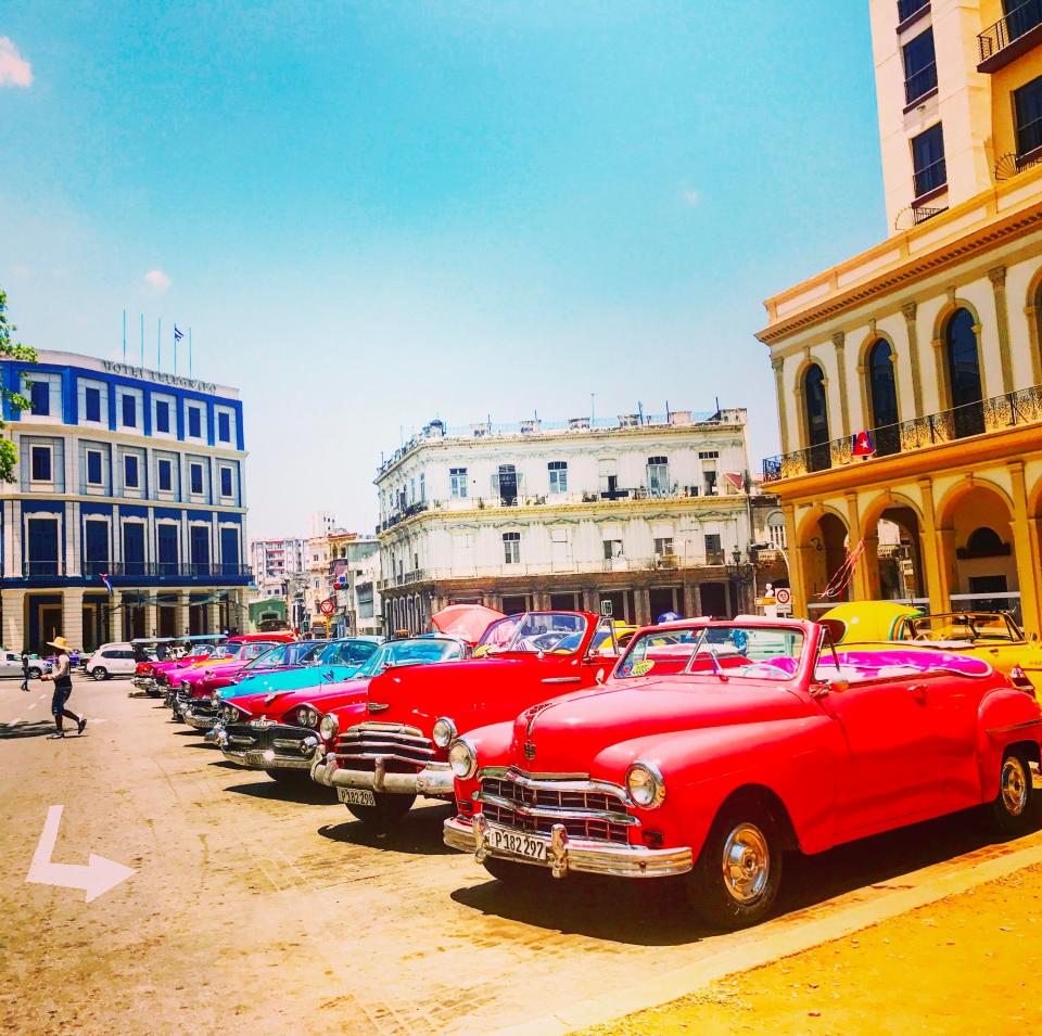  Vintage Cuban cars are a regular sight in Havana