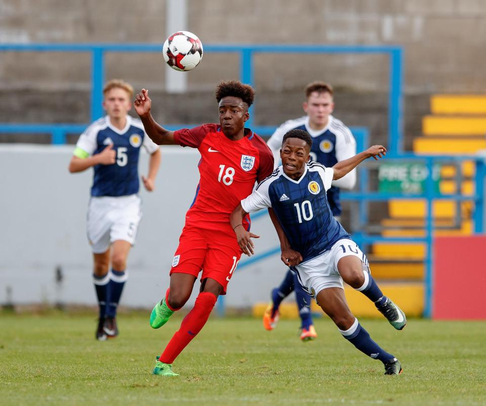  Dembele played against England in 2-0 win last week