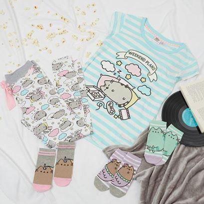  Primark's Pusheen-inspired clothing range features pyjamas, socks and T-shirts