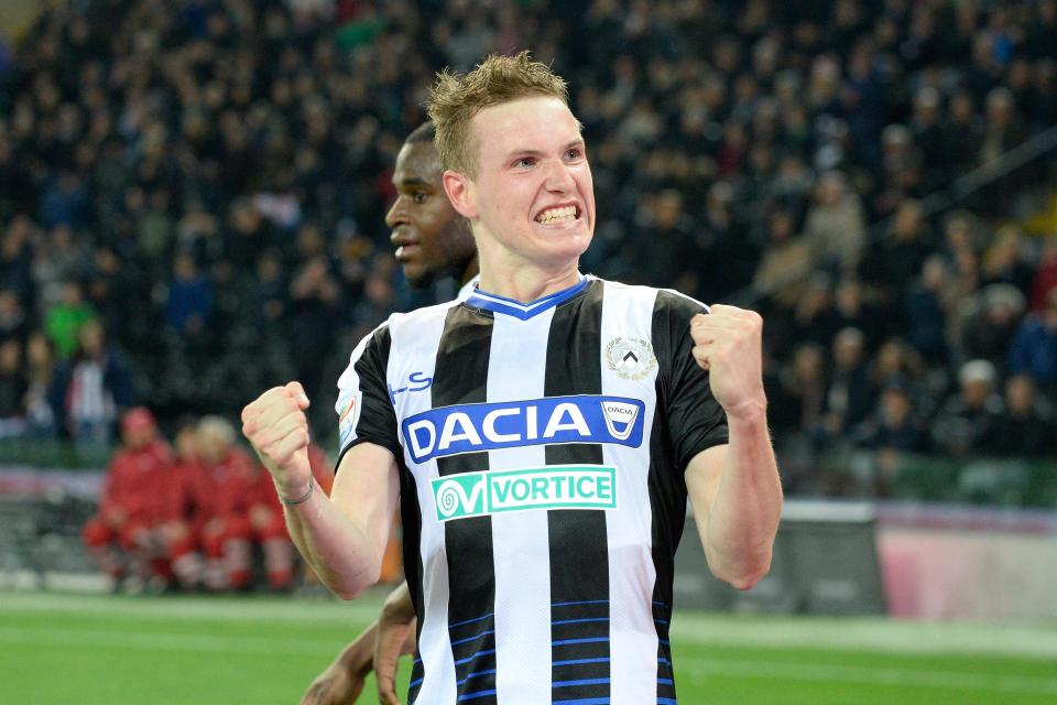 Udinese midfielder Jakub Jankto is 'liked' by Arsenal