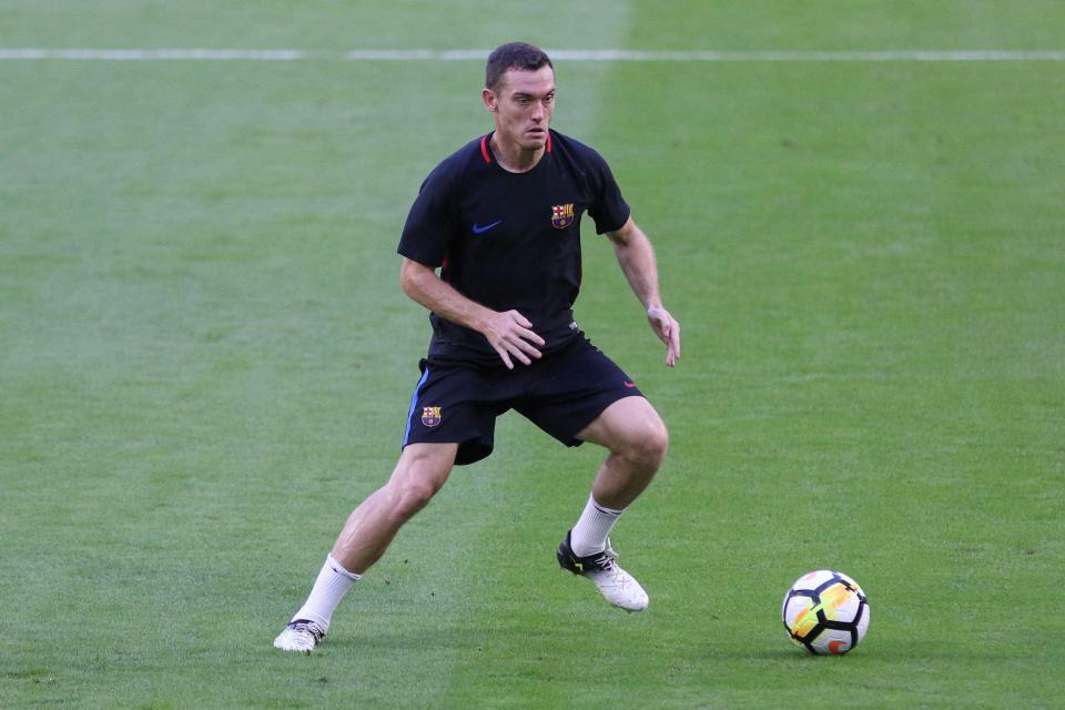 Barcelona's Thomas Vermaelen is on the radar of West Brom