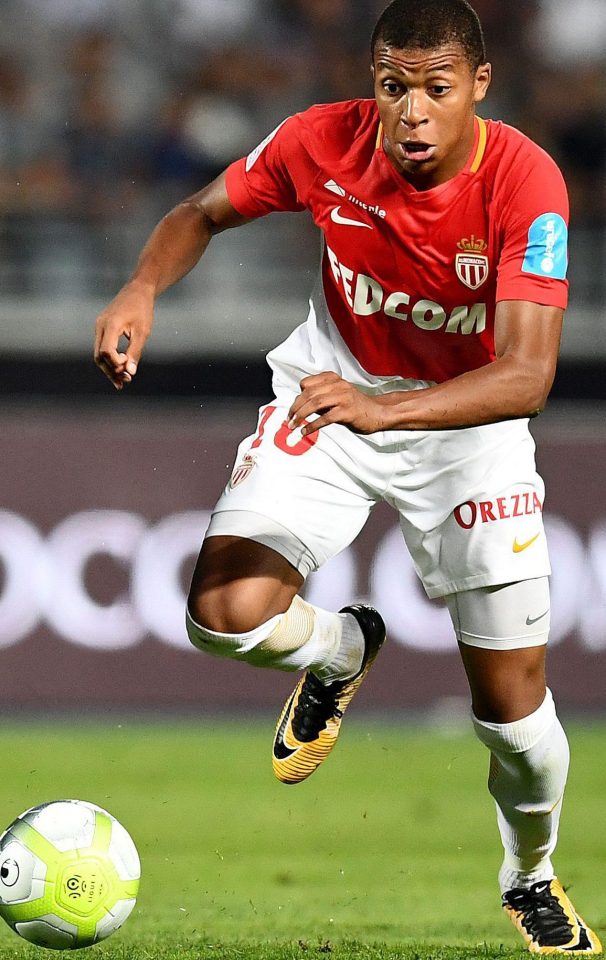 City are prepared to spend £181million on Monaco whizkid Kylian Mbappe