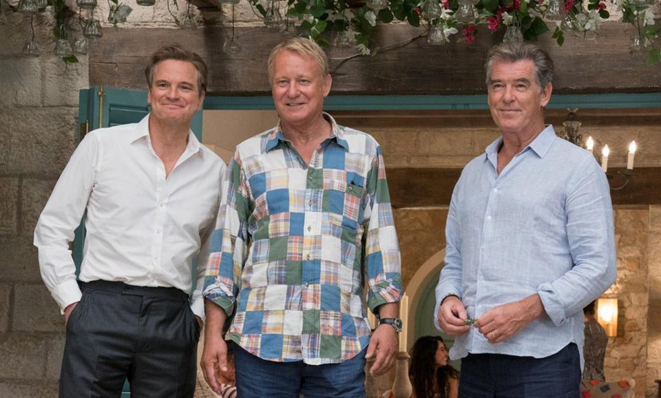  Colin Firth, Stellan Skarsgard and Piers Brosnan are all returning to Mamma Mia 2