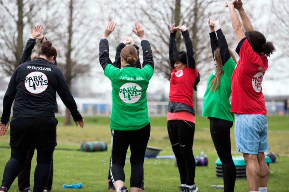  ParkLives sessions are designed to get the best out of the local park and are being held in various locations across the country