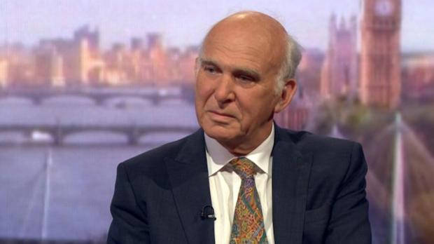 Sir Vince Cable has pulled out of runner for leader of the Liberal Democrats