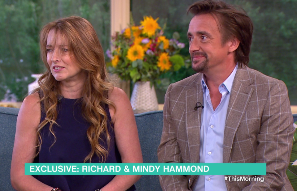  Richard Hammond's wife Mindy predicted his horror crash and may ban him from returning to The Grand Tour