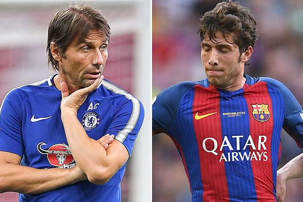 Antonio Conte edges closer to signing Sergi Roberto