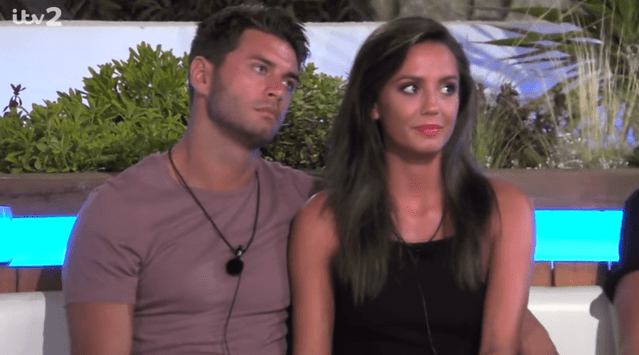  Mike Thalassitis and Tyla Carr enjoyed a passionate kiss on Friday's show