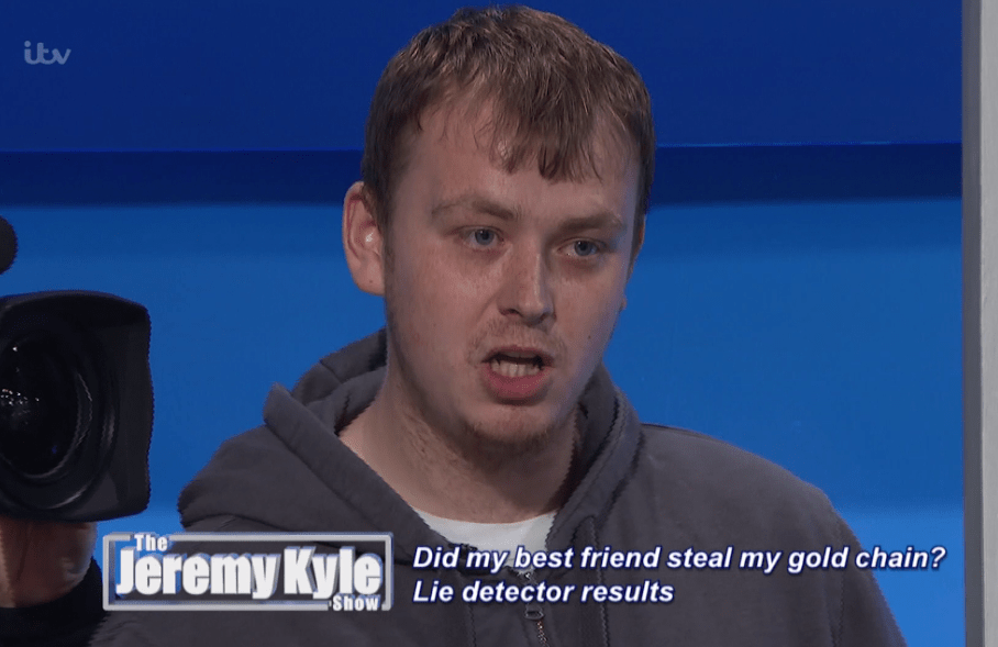  Jeremy Kyle guest Lloyd was called a 'legend' by viewers after his rant at the host