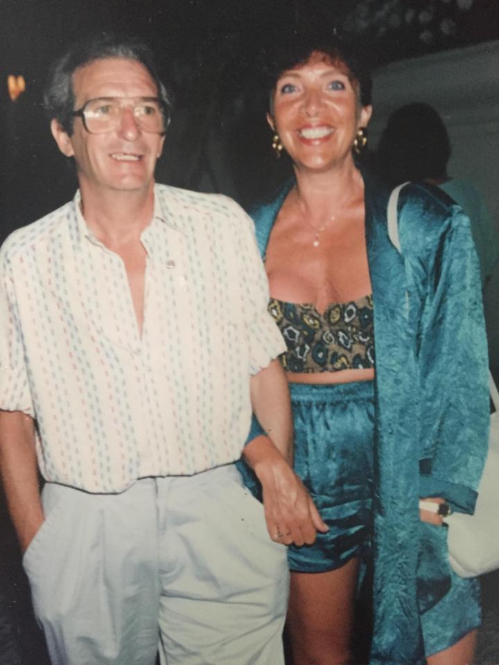  Vivien and her late husband Billy, who she worked alongside