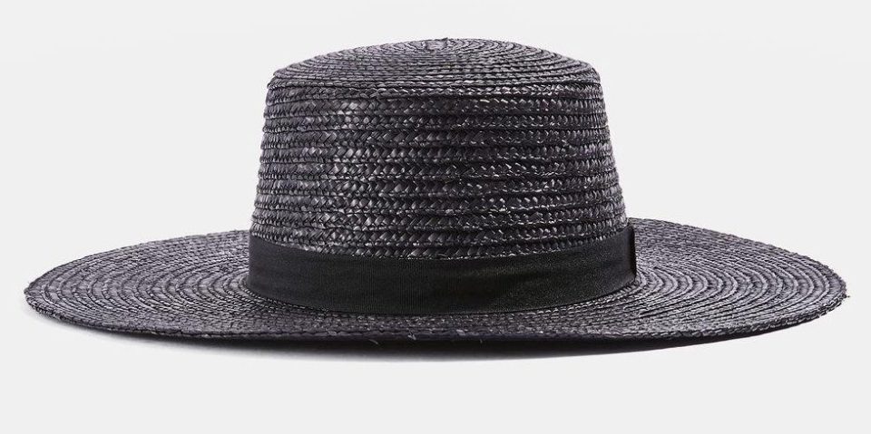  Save money and be stylish with this straw hat from Topshop