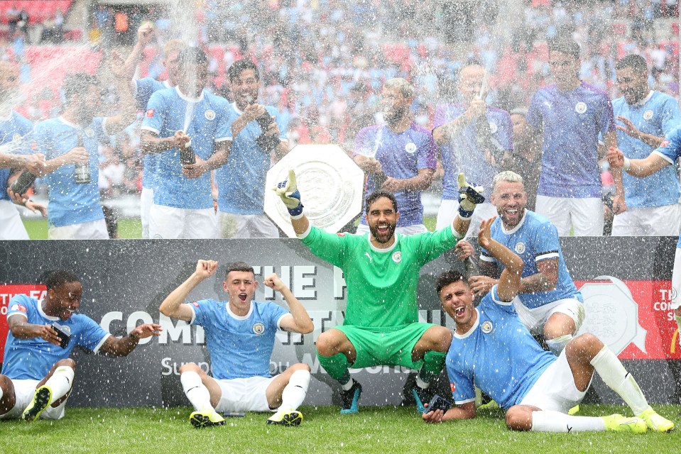  The Community Shield at Wembley is here