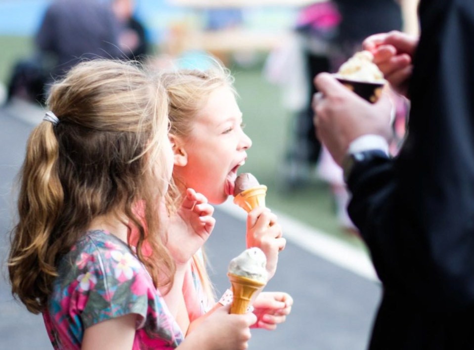  The park has a 20,000 sq ft ice cream parlour