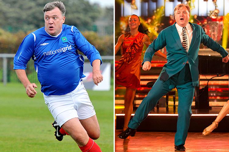  Ed Balls cut a very different figure after wowing fans on Strictly last year