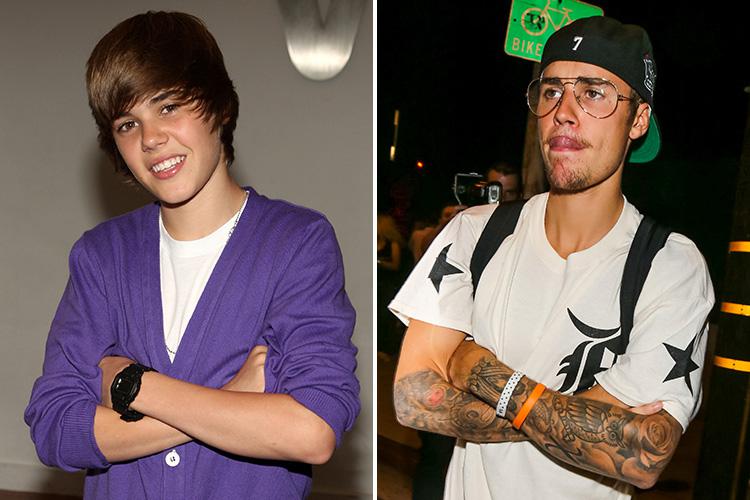  Justin Bieber transformed from tween star to bad boy