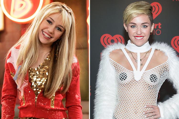  Miley Cyrus lived out her rebellious phase in the public eye