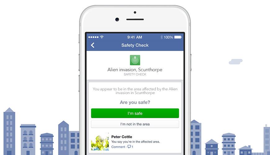  Here's what your Facebook Safety Check might look like