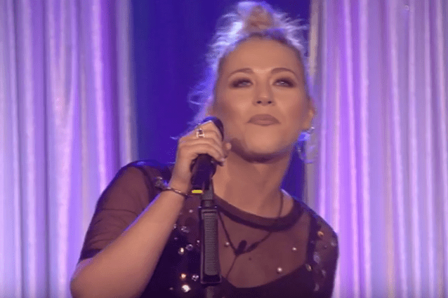  X Factor contestant turned West End star Amelia Lily also sang