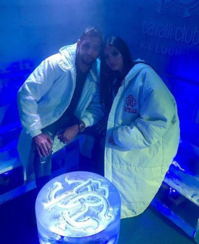 Amir Khan and Faryal Makhdoom pictured at an ice bar in Dubai just five days ago - the last picture she posted of them together on social media