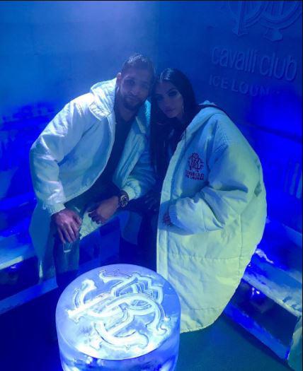  Amir Khan and Faryal Makhdoom pictured at an ice bar in Dubai just five days ago - the last picture she posted of them together on social media