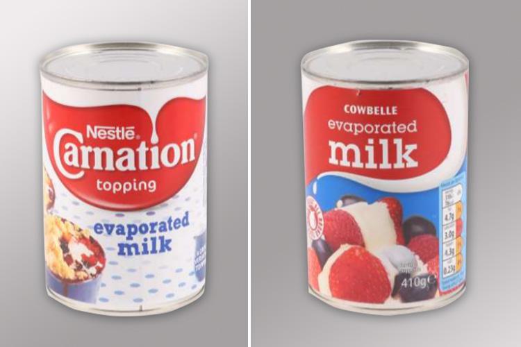  Nestle's milk and its copycat