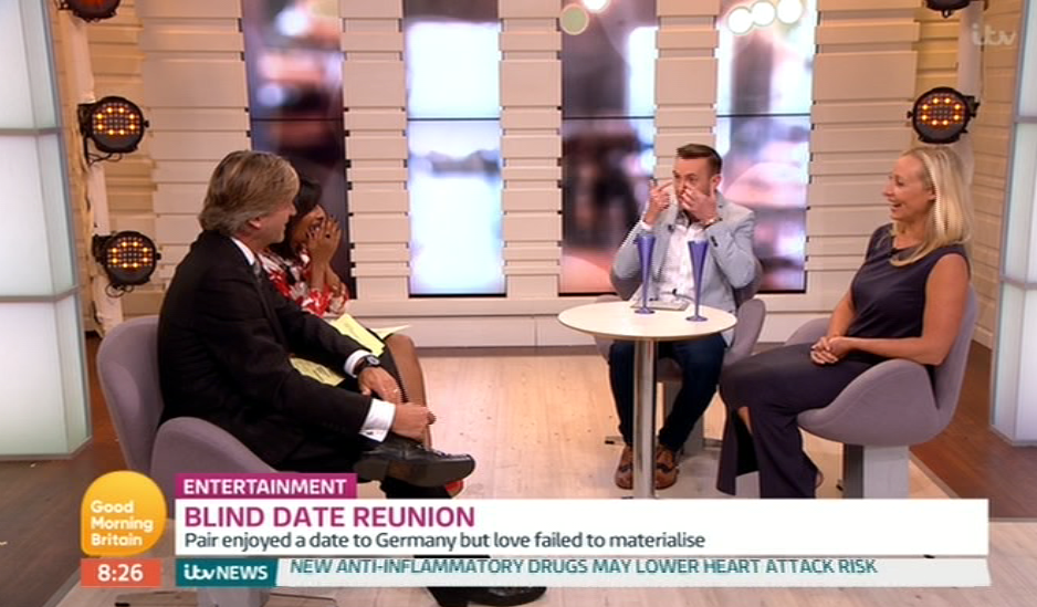  The pair ruled out further romance on today's Good Morning Britain