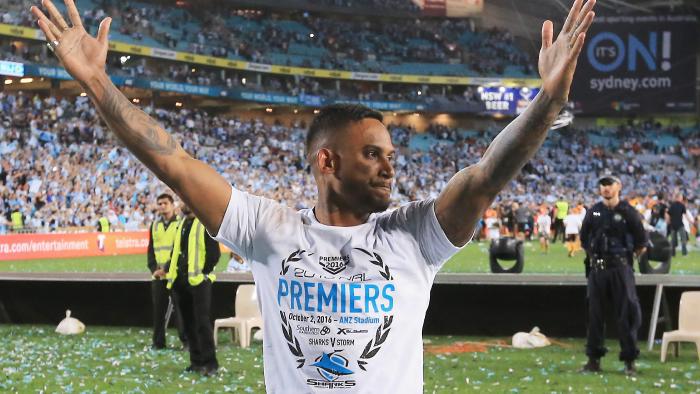  Ben Barba won last year's NRL Grand Final with Cronulla