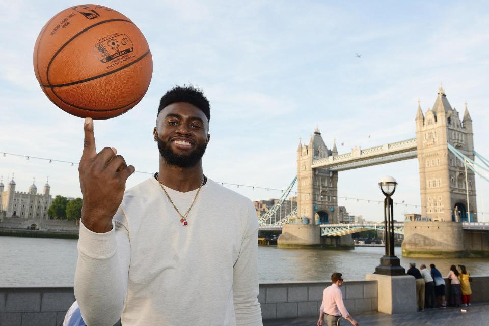  Celtics youngster Jaylen Brown is looking forward to playing in London