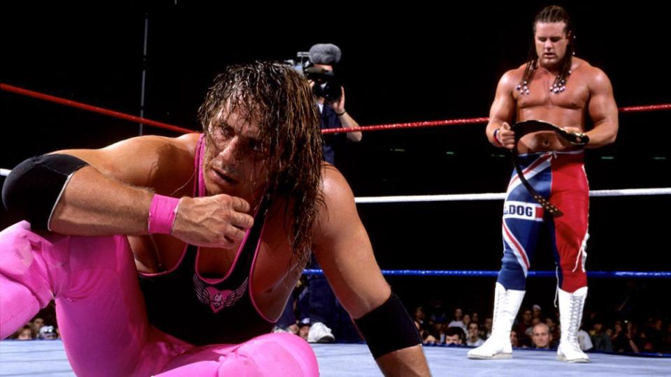  British Bulldog defeats Bret Hart