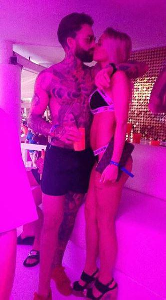  Aaron Chalmers has told his girlfriend they'll have to stay apart in between the sheets