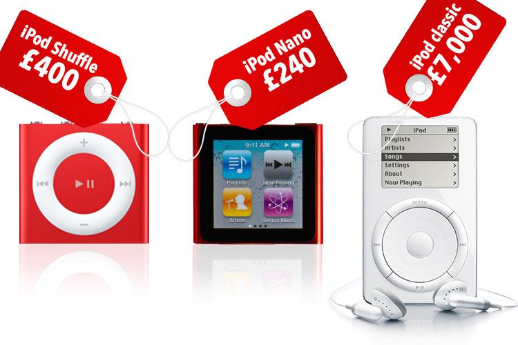  Limited edition gadgets in mint condition have been known to fetch up to £400 and the first ever iPod could make you thousands