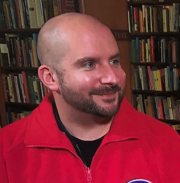  Chris on Bargain Hunt looked just like a bald Bradley Cooper