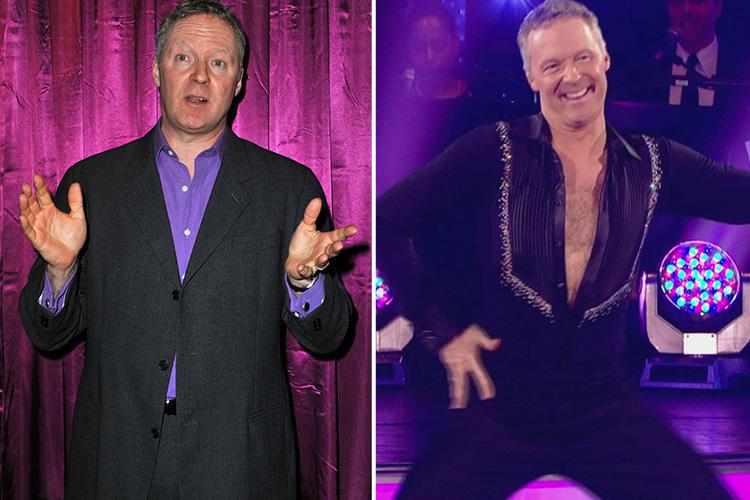  Rory Bremner looked distinctively slimmer after his Strictly stint back in 2011