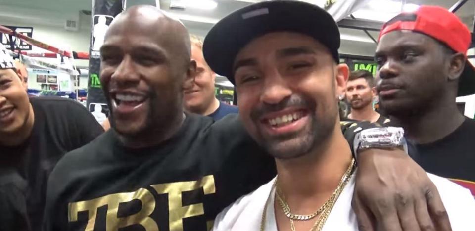 Floyd Mayweather said he and Paulie Malignaggi will talk about "everything"