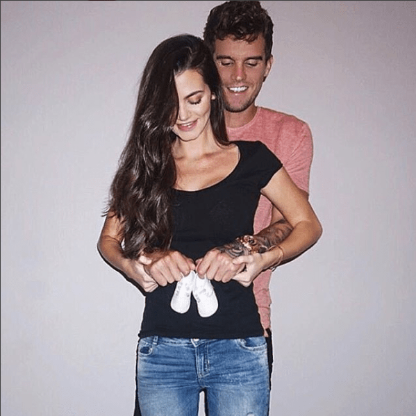  Gaz Beadle and Emma McVey announced they were expecting their first baby with this sweet Instagram post