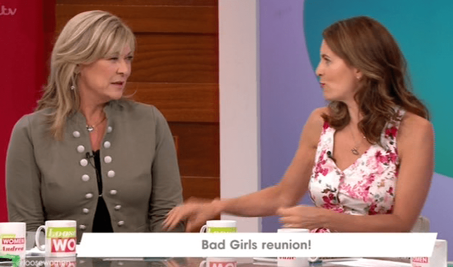  Bad Girls stars Claire King and Debra Stephenson reunite on Loose Women