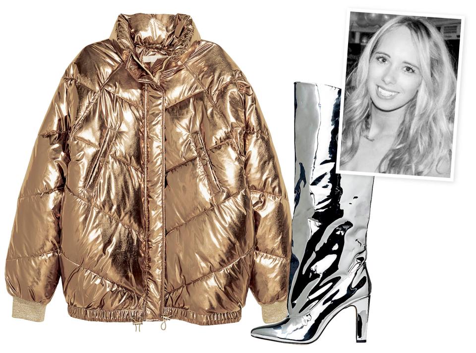  Jacket, £39.99; Boots, £59.99, both H&M