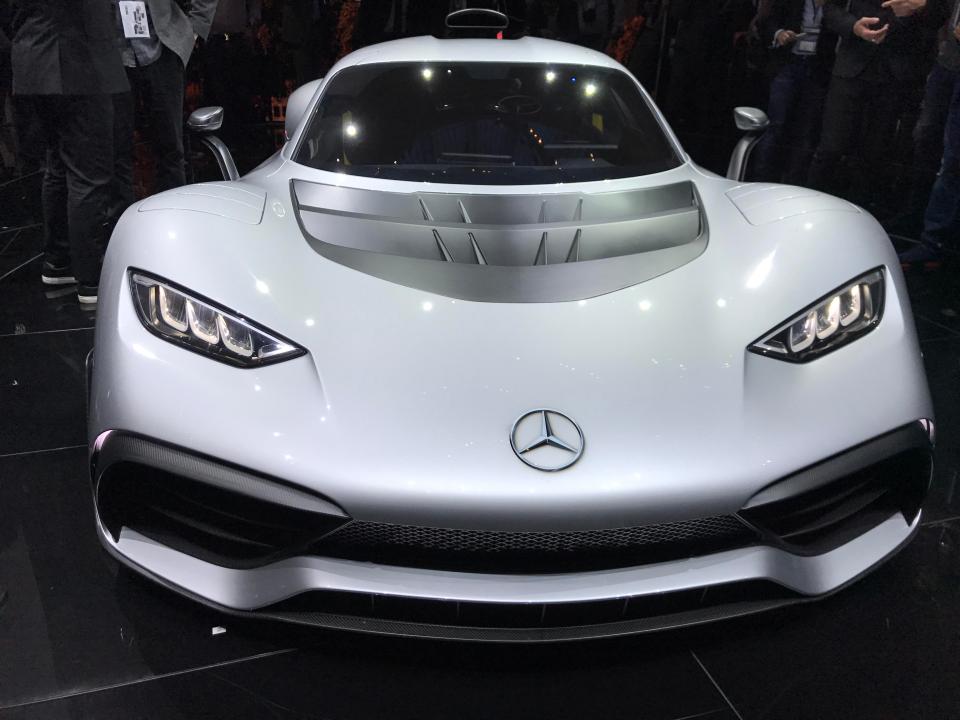  £2million Mercedes Project One hypercar was star of the show