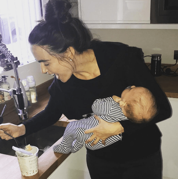  Jennifer Metcalfe is mum to baby son Daye, born in June