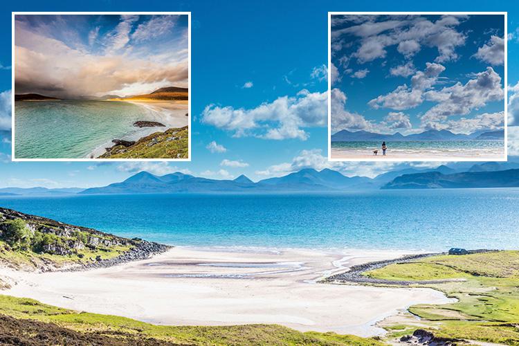  A landscape photographer has toured the coast to find the most unspoilt beaches in Britain