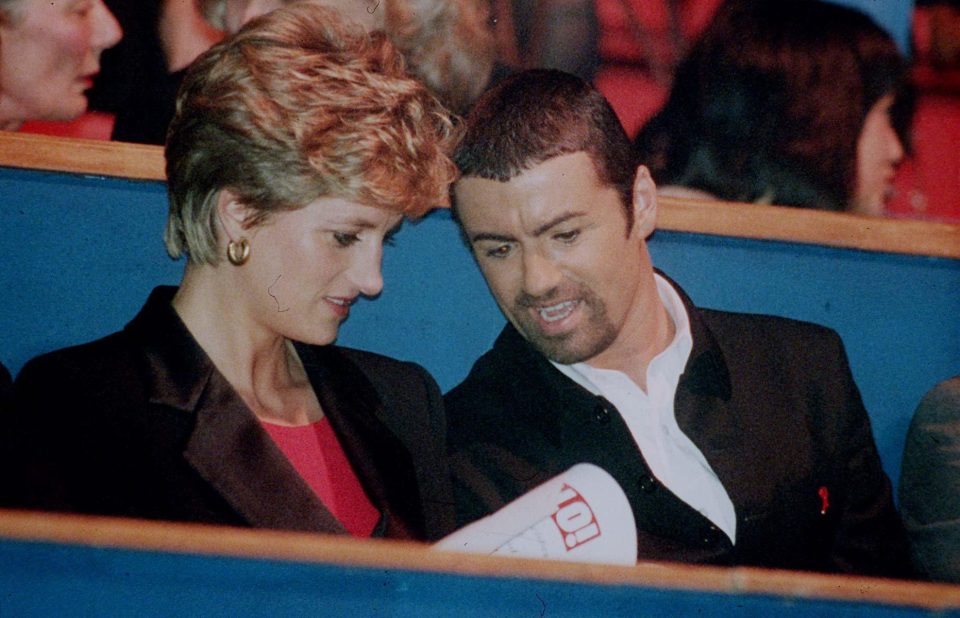 Princess Diana shared the agony of her bitter divorce to close pal and pop legend George Michael 